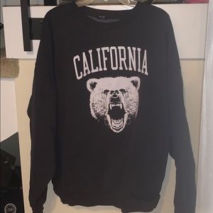 Oversized crewneck